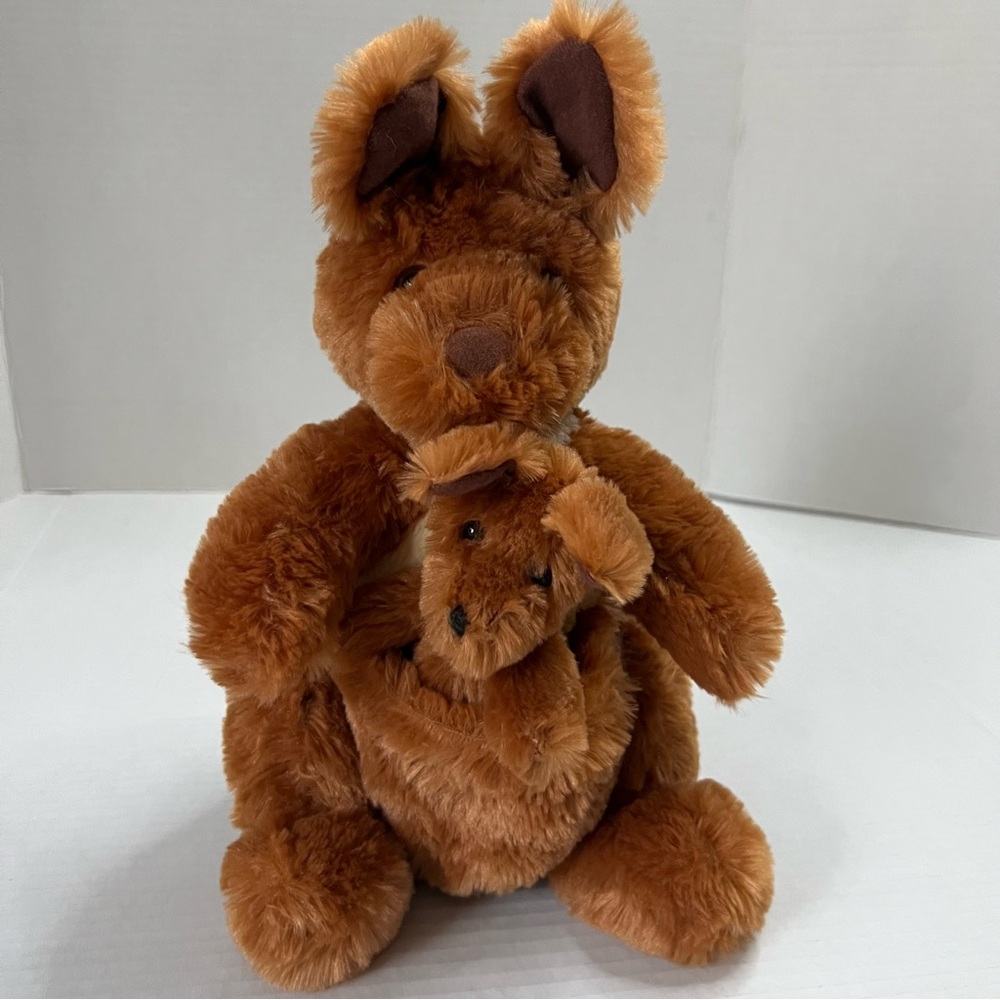 Kohl's Cares for Kids Mother Kangaroo With Baby Joey 11” Soft Brown Fur